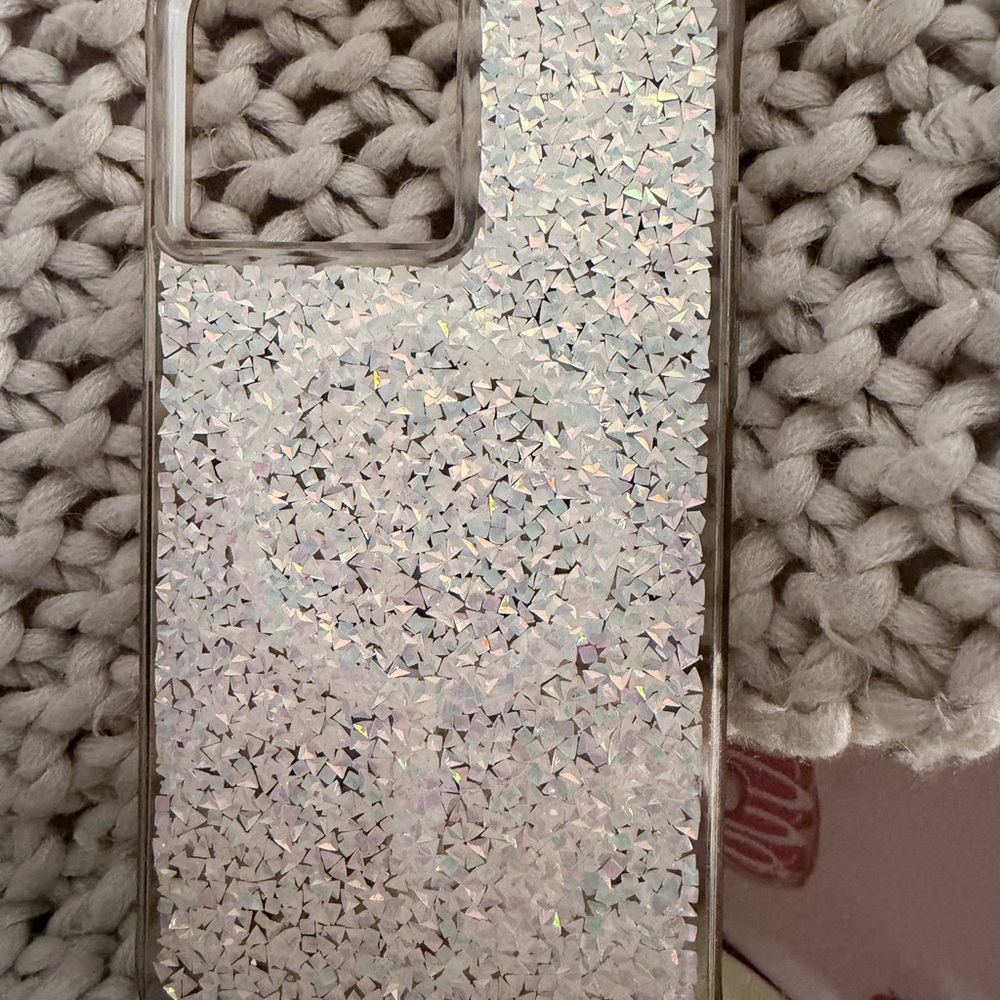 Case mate - White Sparkle